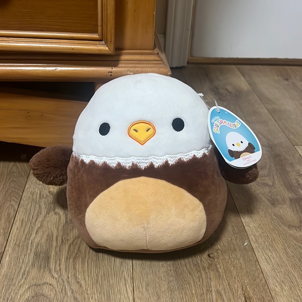 8” edward the eagle squishmallow